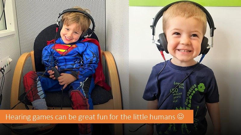 Children receiving pediatric hearing care and audiology assessment support services Audiology Planet