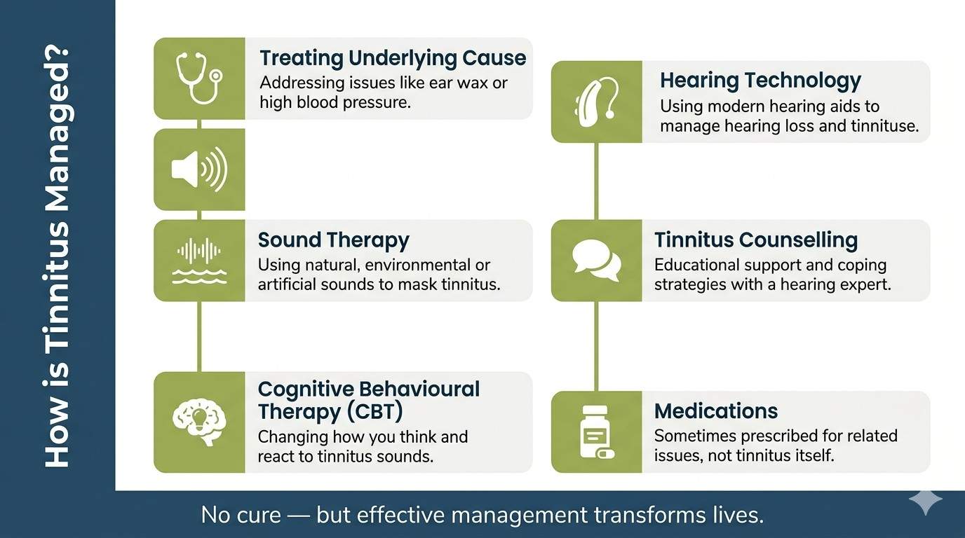 How is Tinnitus Managed - Audiology Planet