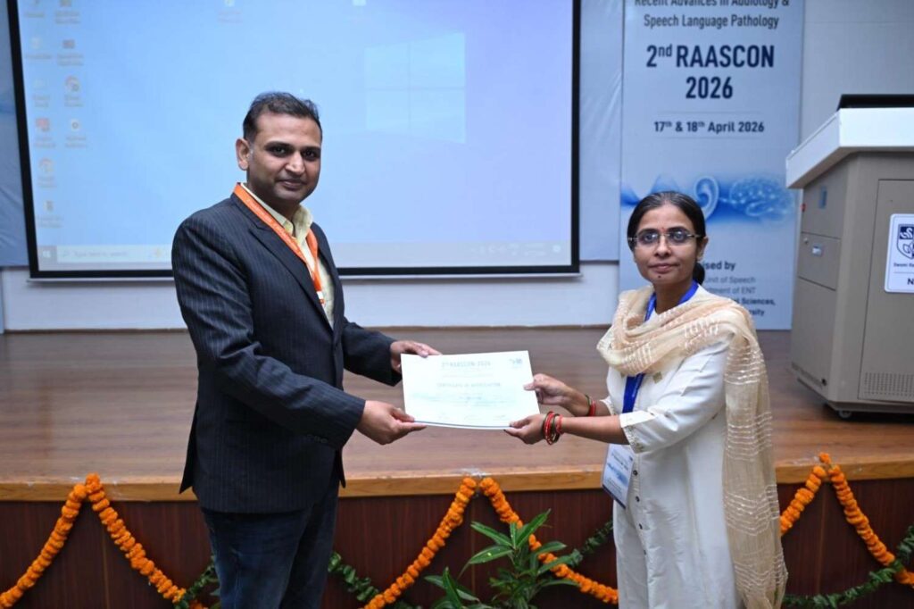 Speaking on Tinnitus Care at Jolly Grant Hospital: A Personal Milestone - audiology planet