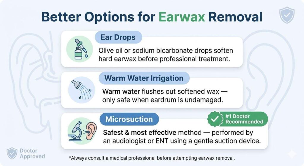 Better Options for Earwax Removal