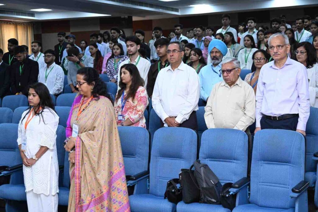 Dr. jay Jindal - Speaking on Tinnitus Care at Jolly Grant Hospital - audiology planet