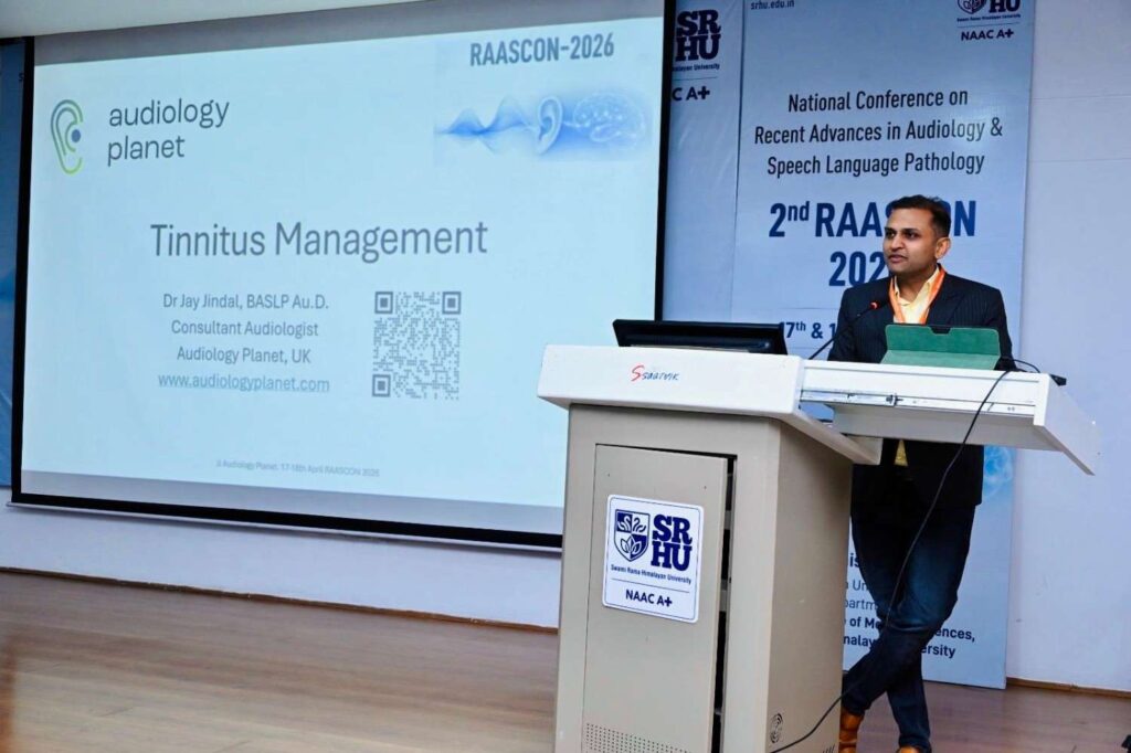 Dr. jay Jindal - Speaking on Tinnitus Care at Jolly Grant Hospital: A Personal Milestone - audiology planet