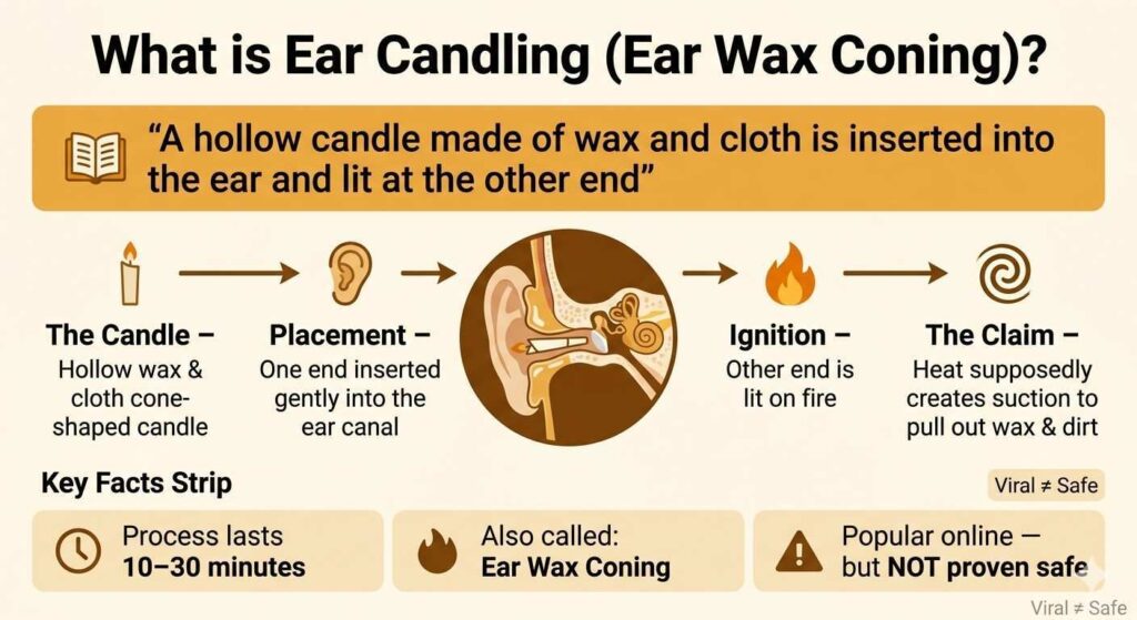 What is Ear Candling (Ear Wax Coning)