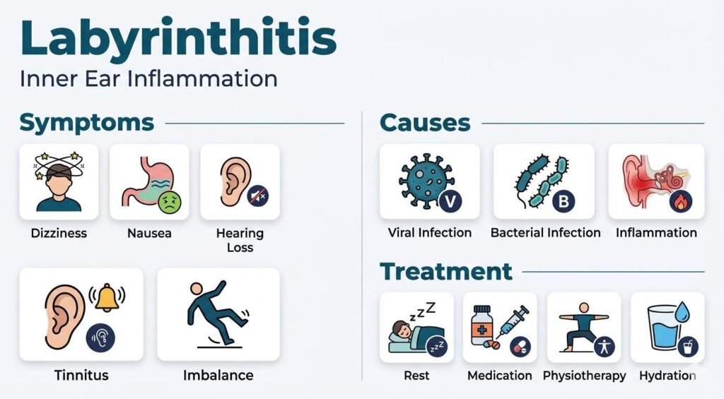 Labyrinthitis Symptoms -What Does It Feel Like? - Audiology Planet